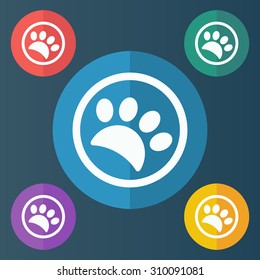vector illustration of modern icon sign of an animal