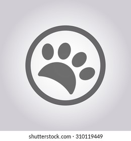 vector illustration of modern icon sign of an animal