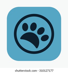 vector illustration of modern icon sign of an animal
