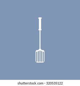 vector illustration of modern icon spatula