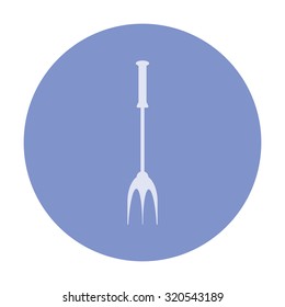 vector illustration of modern icon spatula