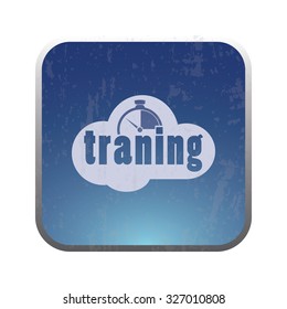 vector illustration of modern icon sport emblem icon