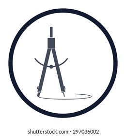 vector illustration of modern icon stationery items