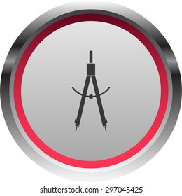 vector illustration of modern icon stationery items