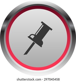 vector illustration of modern icon stationery items