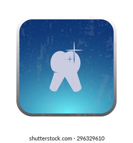 vector illustration of modern icon stomatology