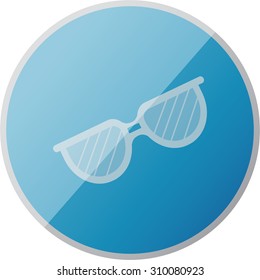vector illustration of modern icon sunglasses