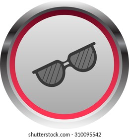 vector illustration of modern icon sunglasses