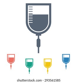 vector illustration of modern icon syringe