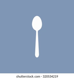 vector illustration of modern icon tableware