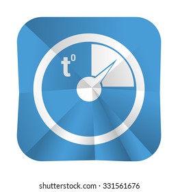 vector illustration of modern icon thermometer