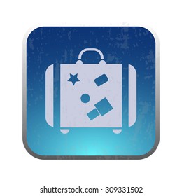 vector illustration of modern icon trunk