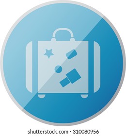 vector illustration of modern icon trunk