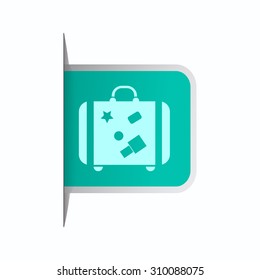 vector illustration of modern icon trunk