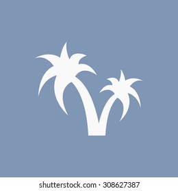vector illustration of modern icon vacation
