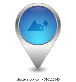 vector illustration of modern icon vacation
