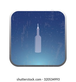 vector illustration of modern icon vine