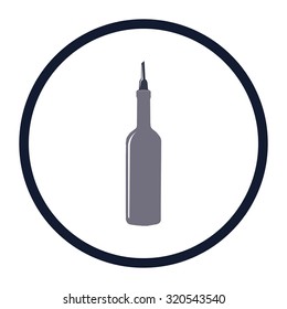 vector illustration of modern icon vine