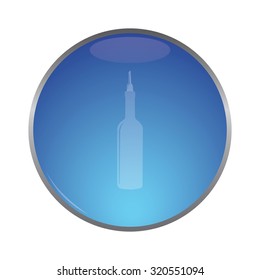 vector illustration of modern icon vine