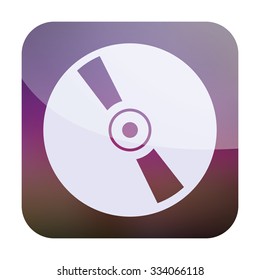 vector illustration of modern icon vinyl