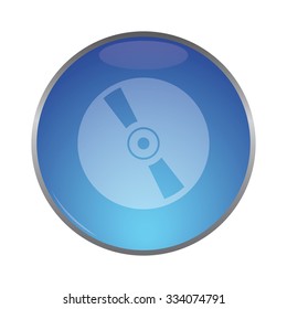 vector illustration of modern icon vinyl