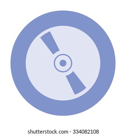 vector illustration of modern icon vinyl