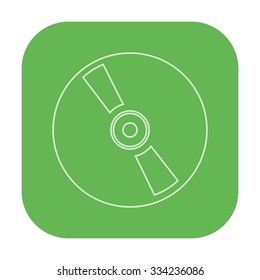 vector illustration of modern icon vinyl