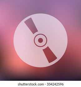 vector illustration of modern icon vinyl