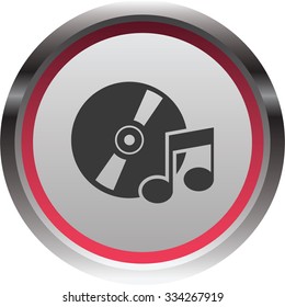 vector illustration of modern icon vinyl