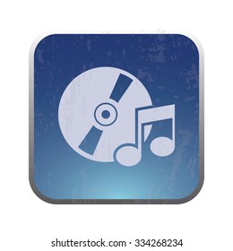 vector illustration of modern icon vinyl