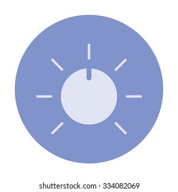 vector illustration of modern icon volume music