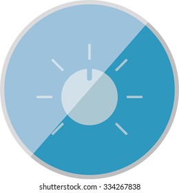 vector illustration of modern icon volume music