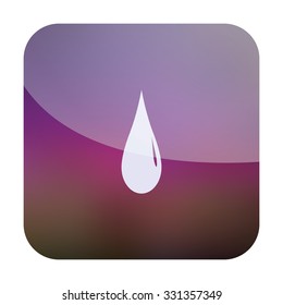 vector illustration of modern icon watter