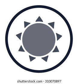 vector illustration of modern icon weather