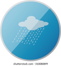 vector illustration of modern icon weather