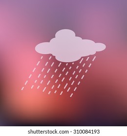 vector illustration of modern icon weather