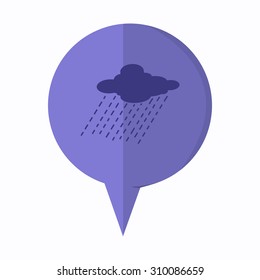 vector illustration of modern icon weather