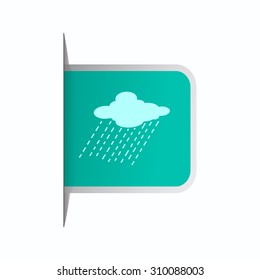 vector illustration of modern icon weather