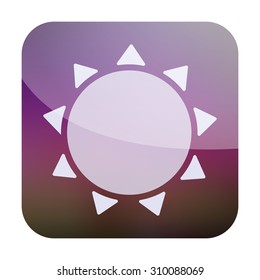 vector illustration of modern icon weather