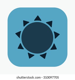vector illustration of modern icon weather