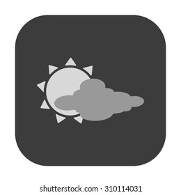 vector illustration of modern icon weather
