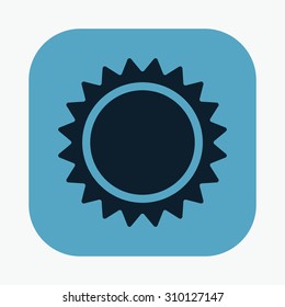 vector illustration of modern icon weather
