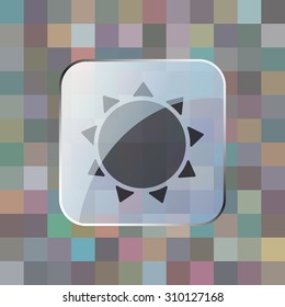 vector illustration of modern icon weather