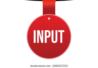 Ilustración vectorial Anuncio de entrada moderno, elemento de Web aislado.