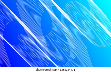 Vector Illustration of Modern line background vector template for brochure, template flyer cover and catalog , abstract fluid 3D shapes full colors, banner, website, web design