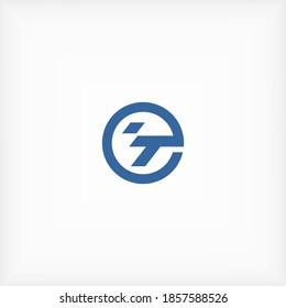 Vector illustration Modern IT LOGO Type