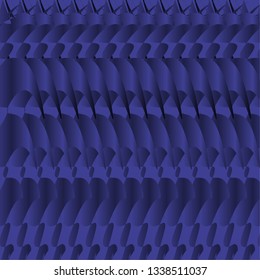 Vector illustration of a modern metallic pattern design wallpaper. Abstract vector background in blue color.