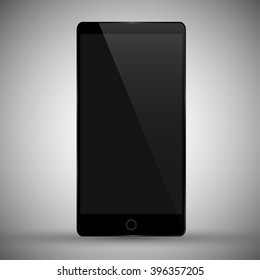 Vector illustration of modern mobile phone