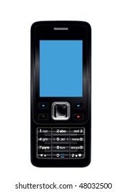 Vector illustration of modern phone