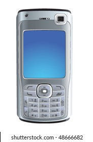 Vector illustration of modern phone